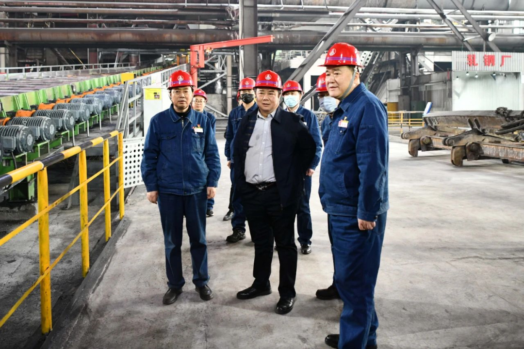 許曉增到龍鋼公司調(diào)研2023年“三會”任務分解落實及生產(chǎn)經(jīng)營工作