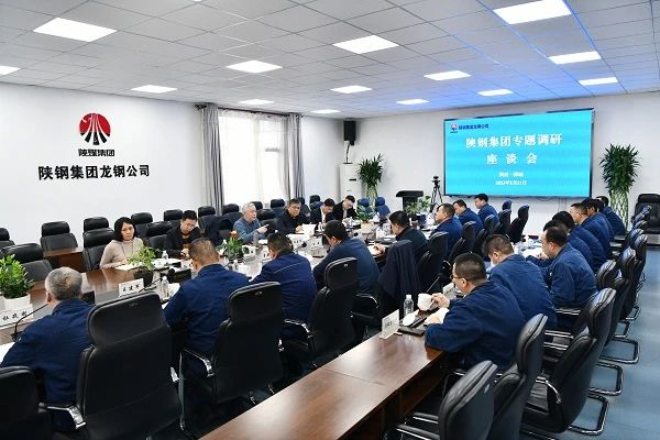 楊海峰專題調研龍鋼公司產品結構調整及高質量發(fā)展工作
