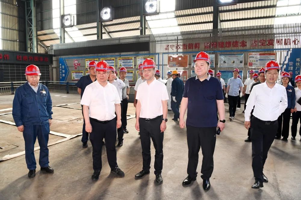 陜煤集團戰(zhàn)略規(guī)劃部到龍鋼公司開展主題教育工作專題調研