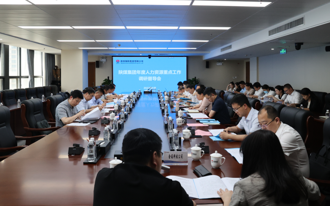陜煤集團人力資源重點工作（鋼鐵板塊）調(diào)研督導會在陜鋼集團召開
