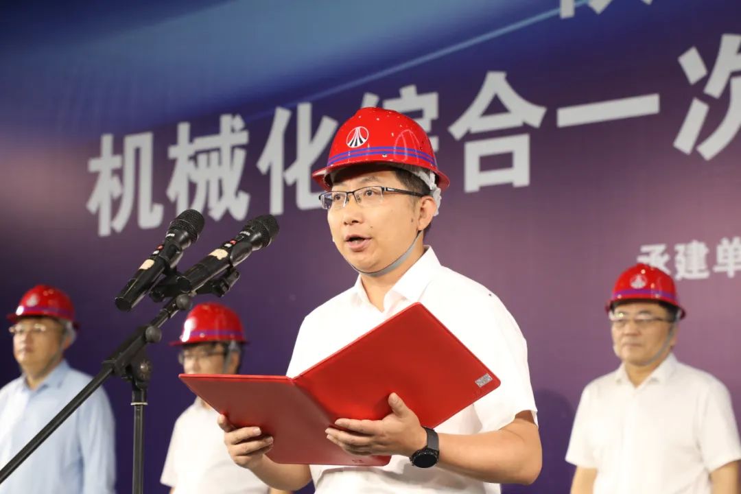 陜鋼集團(tuán)龍鋼公司機械化綜合一次料場項目成功熱負(fù)荷試車