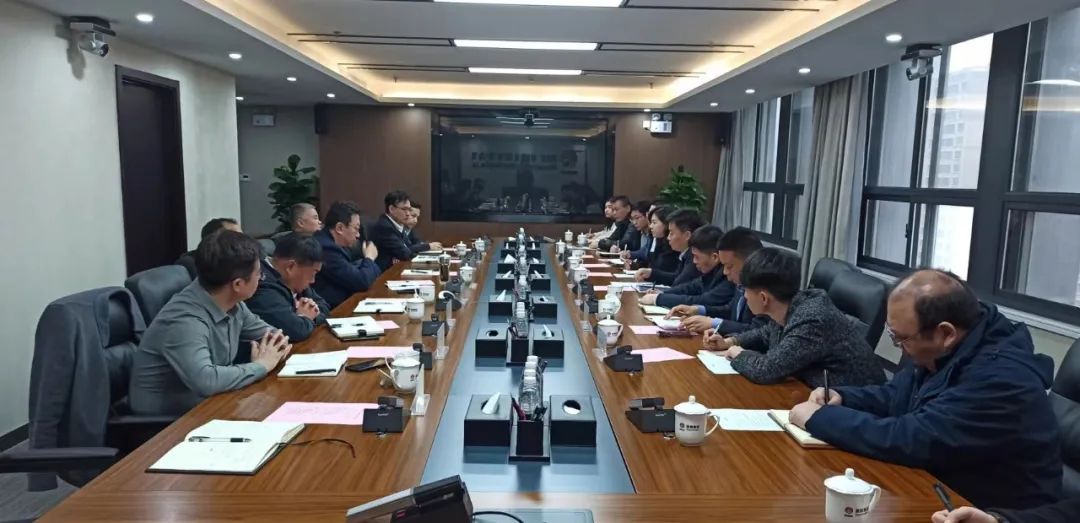 付銅洋、馬建軍一行到陜鋼集團座談交流